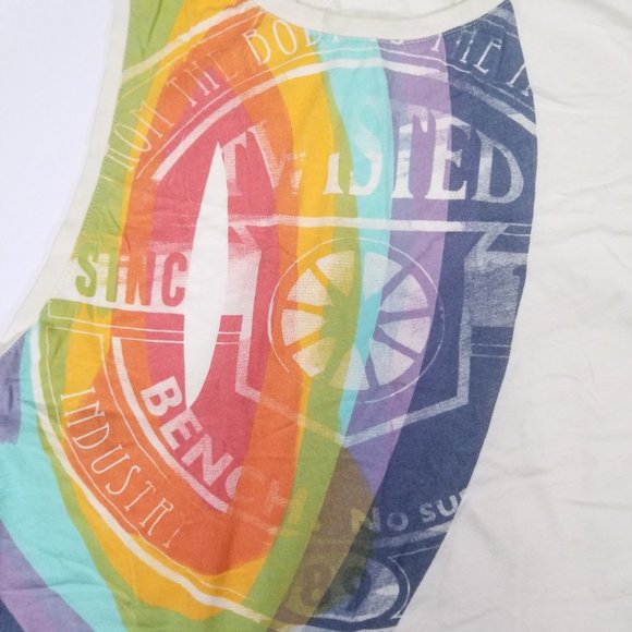 Bench Cream & Colorful Oval Stamp Tank Top - Picture 3 of 11